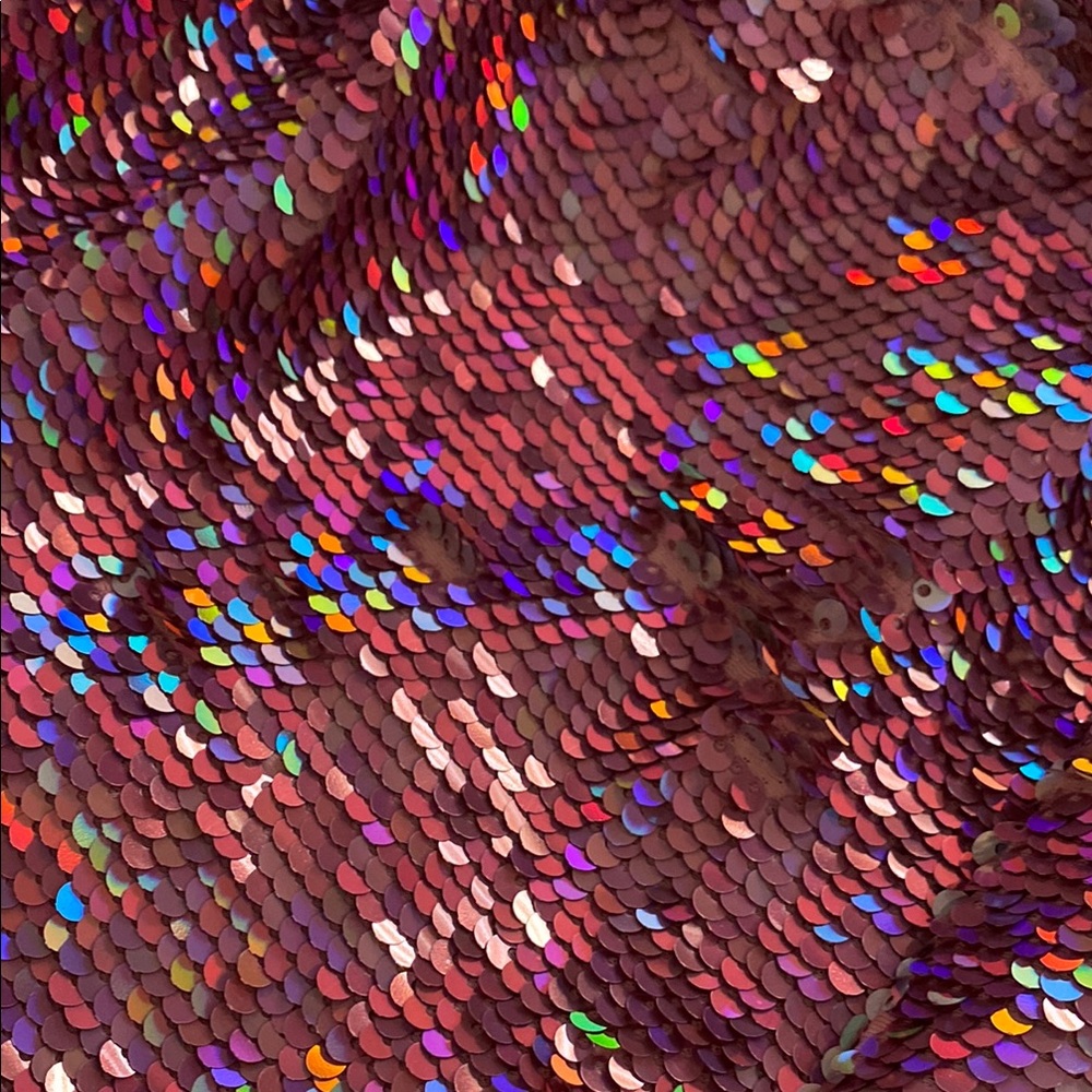 NWT Pink Sequin Romper - Picture 2 of 4